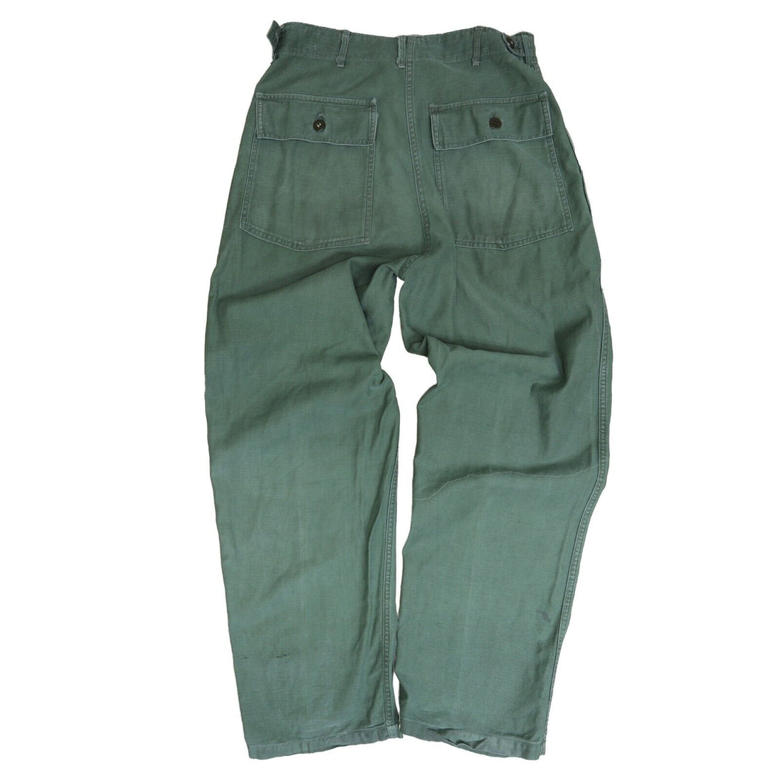 Vintage OG-107 Fatigue Sateen Pants Size 30 X 30 Army Green