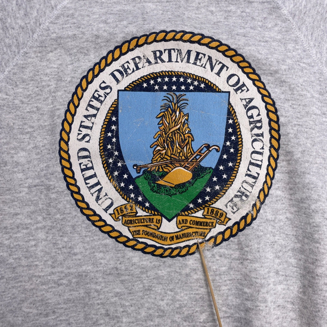 Vintage United States Department Of Agriculture Crest Sweatshirt Size Large