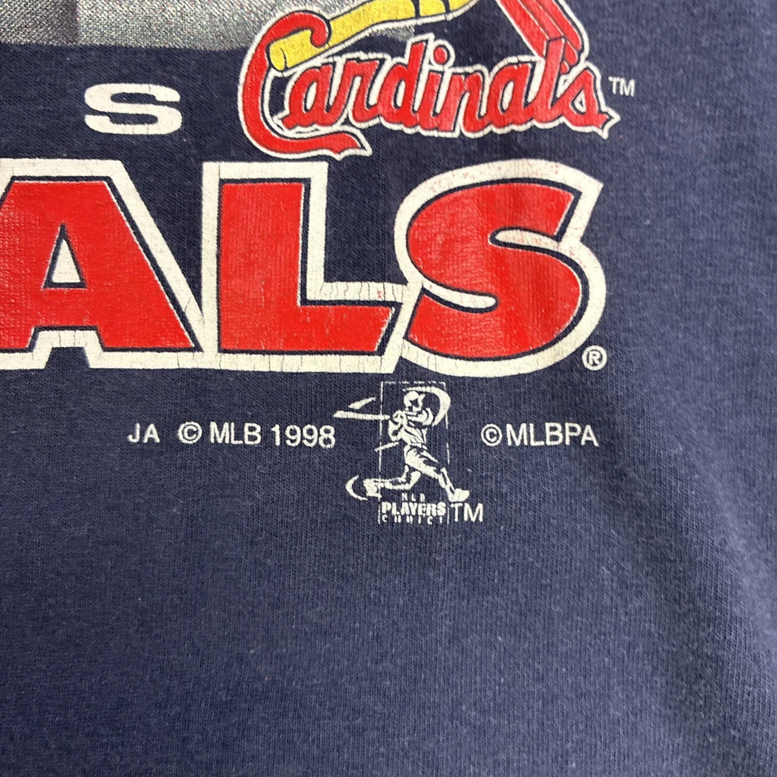 Vintage St. Louis Cardinals Mark McGwire Home Run King T-Shirt XL 1998 90s MLB