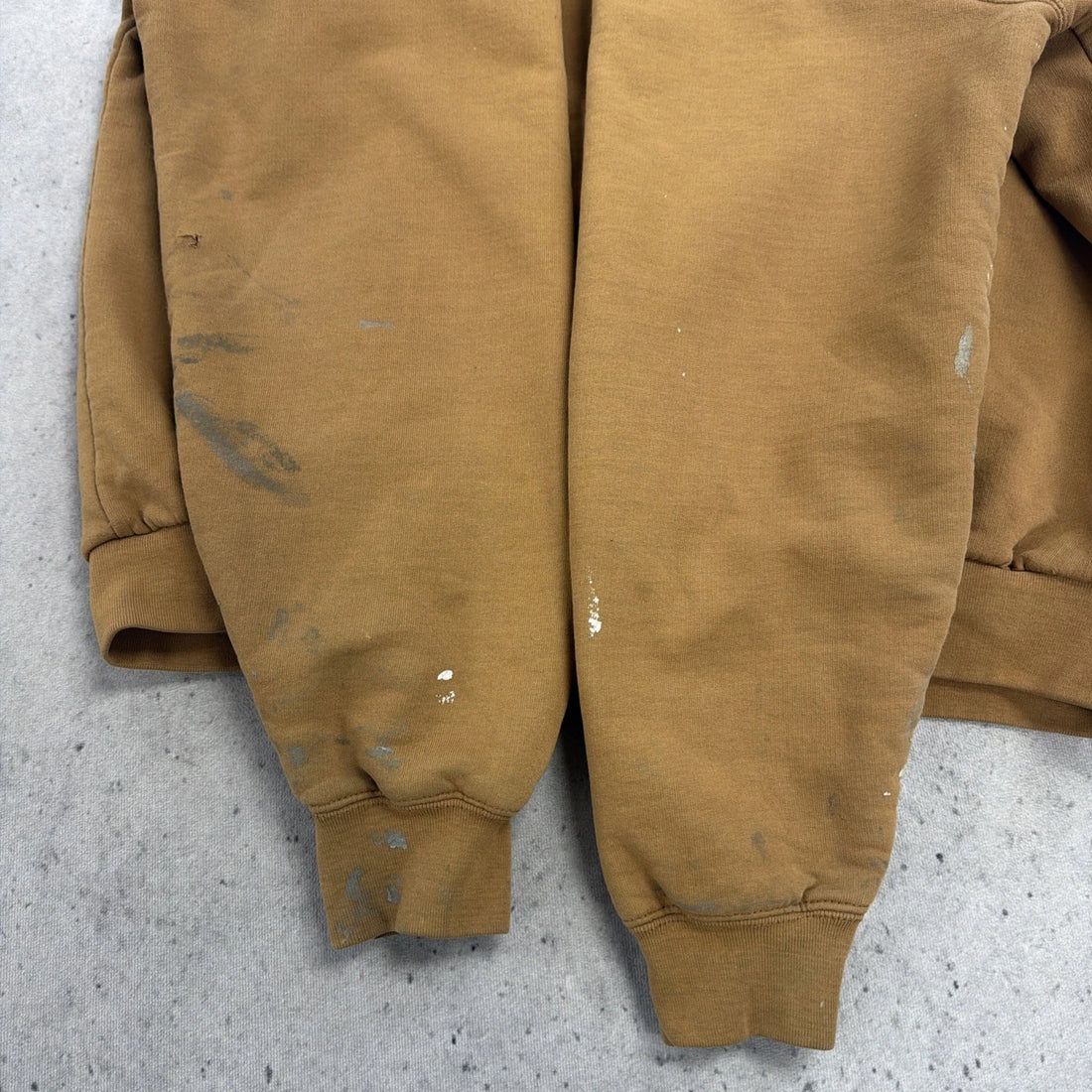 Vintage Carhartt Thermal Lined Sweatshirt Hoodie Size Large