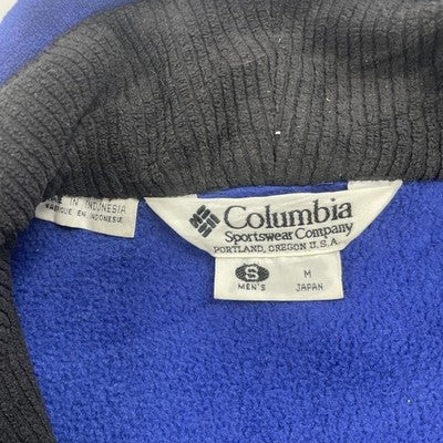Vintage Columbia Fleece Jacket Size Small Blue
