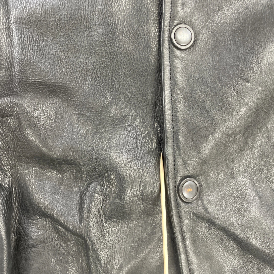 Vintage Asham Curling Leather Varsity Bomber Jacket Size XL