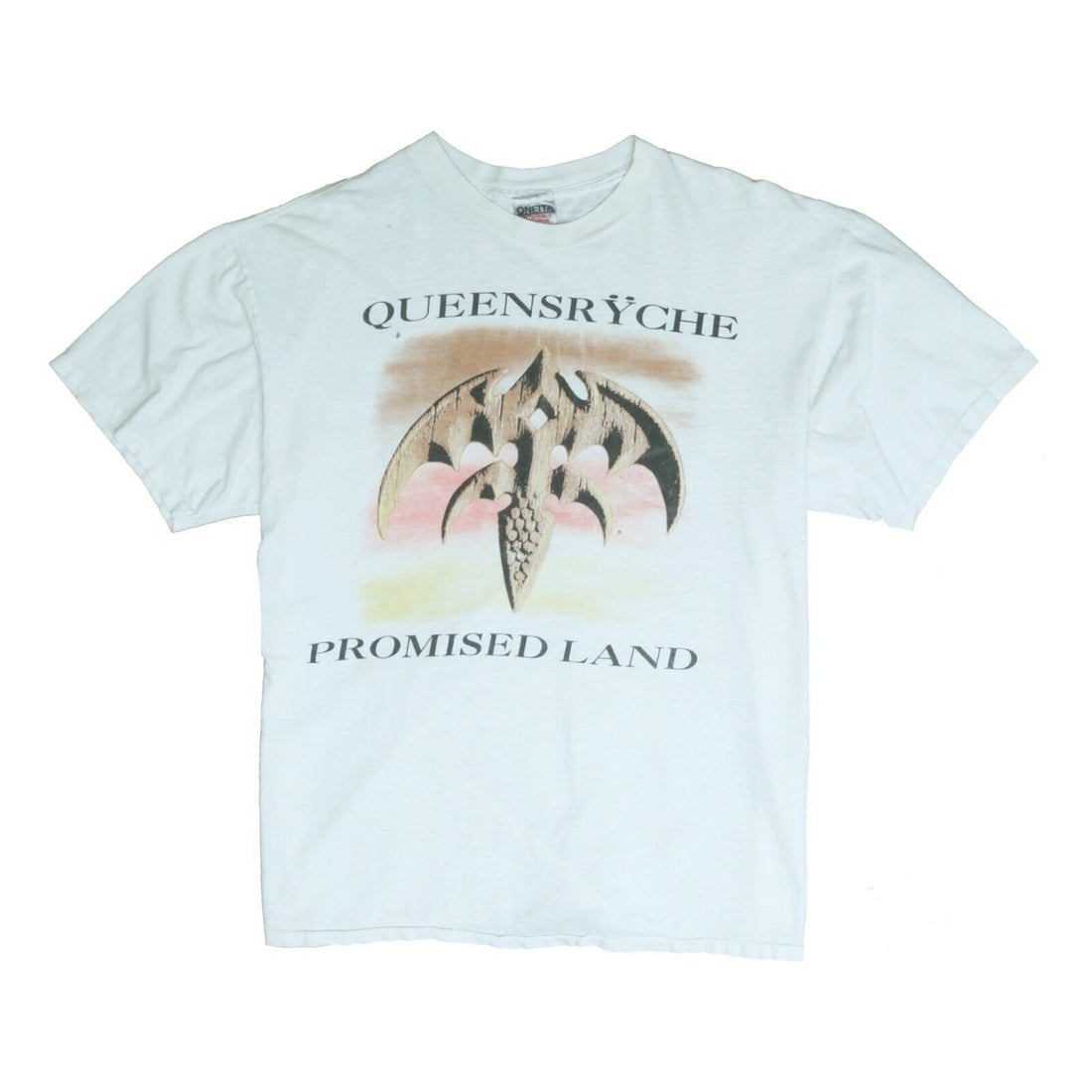 Vintage Queensryche Promised Land North American Tour T-Shirt Size XL 1995 90s