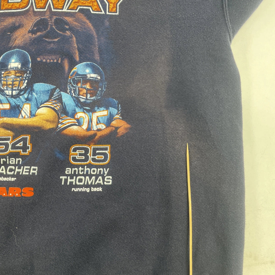 Vintage Chicago Bears Monsters Of The Midway Sweatshirt Size Large NFL