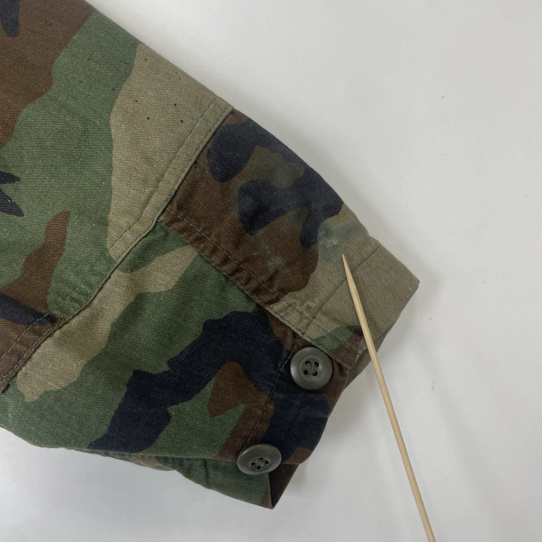 Army Military Camo Light Field Chore Jacket Size Medium