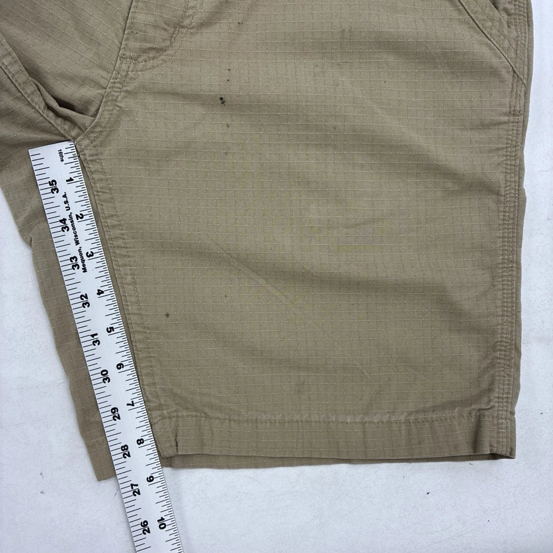 Carhartt Ripstop Cargo Work Shorts Size 32 Brown