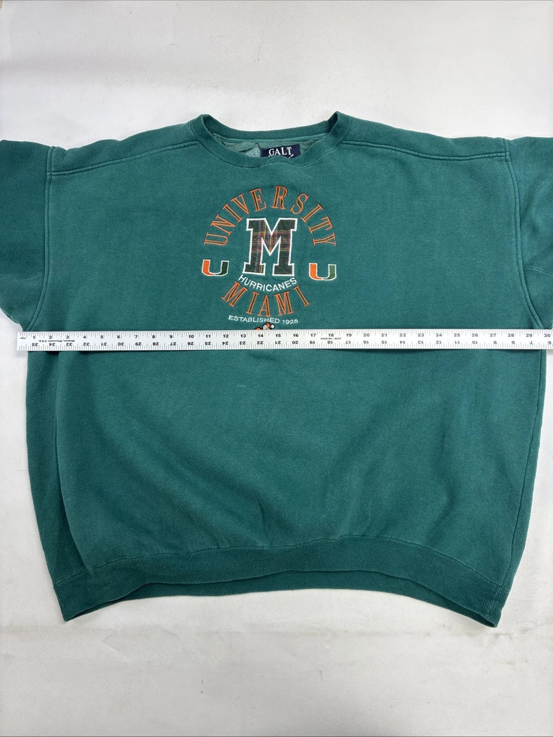 Vintage Miami Hurricanes Sweatshirt Size XL NCAA