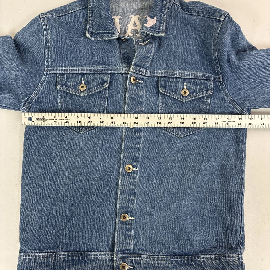 Disney Princess Royalty Denim Jacket Womens Size Medium