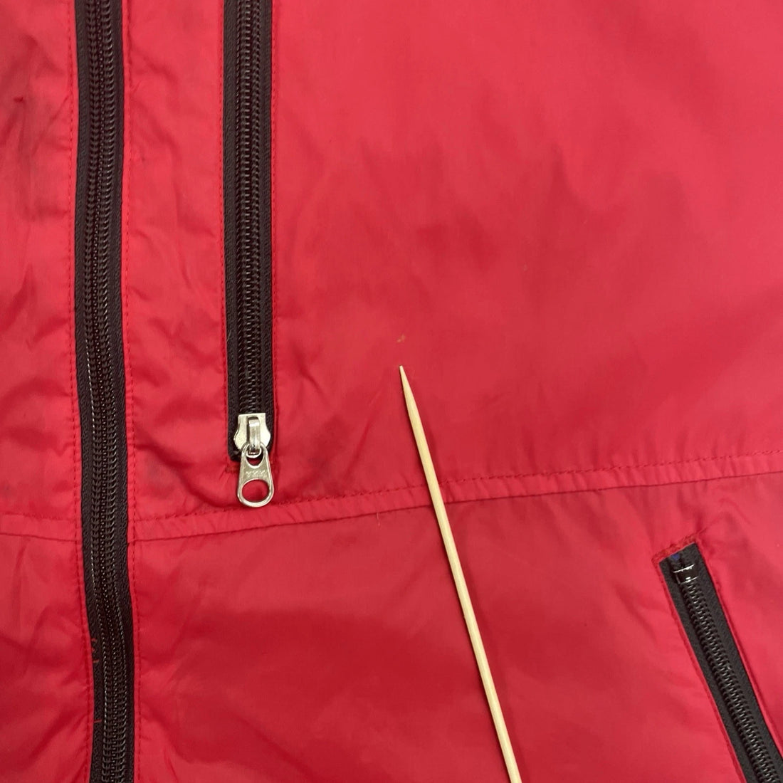 Vintage Polo Jeans Ralph Lauren Windbreaker Jacket Size Small Red