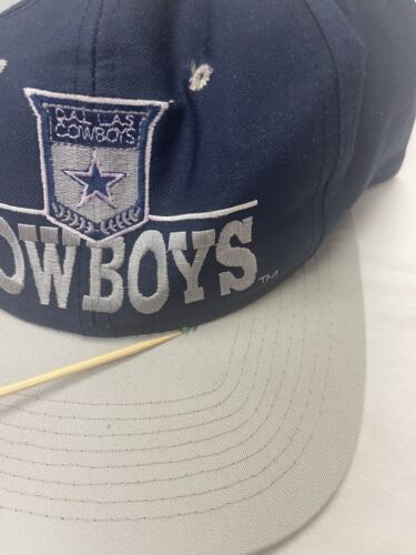 Vtg 90s NFL Dallas Cowboys Logo 7 Stitched Snapback Hat -   Finland