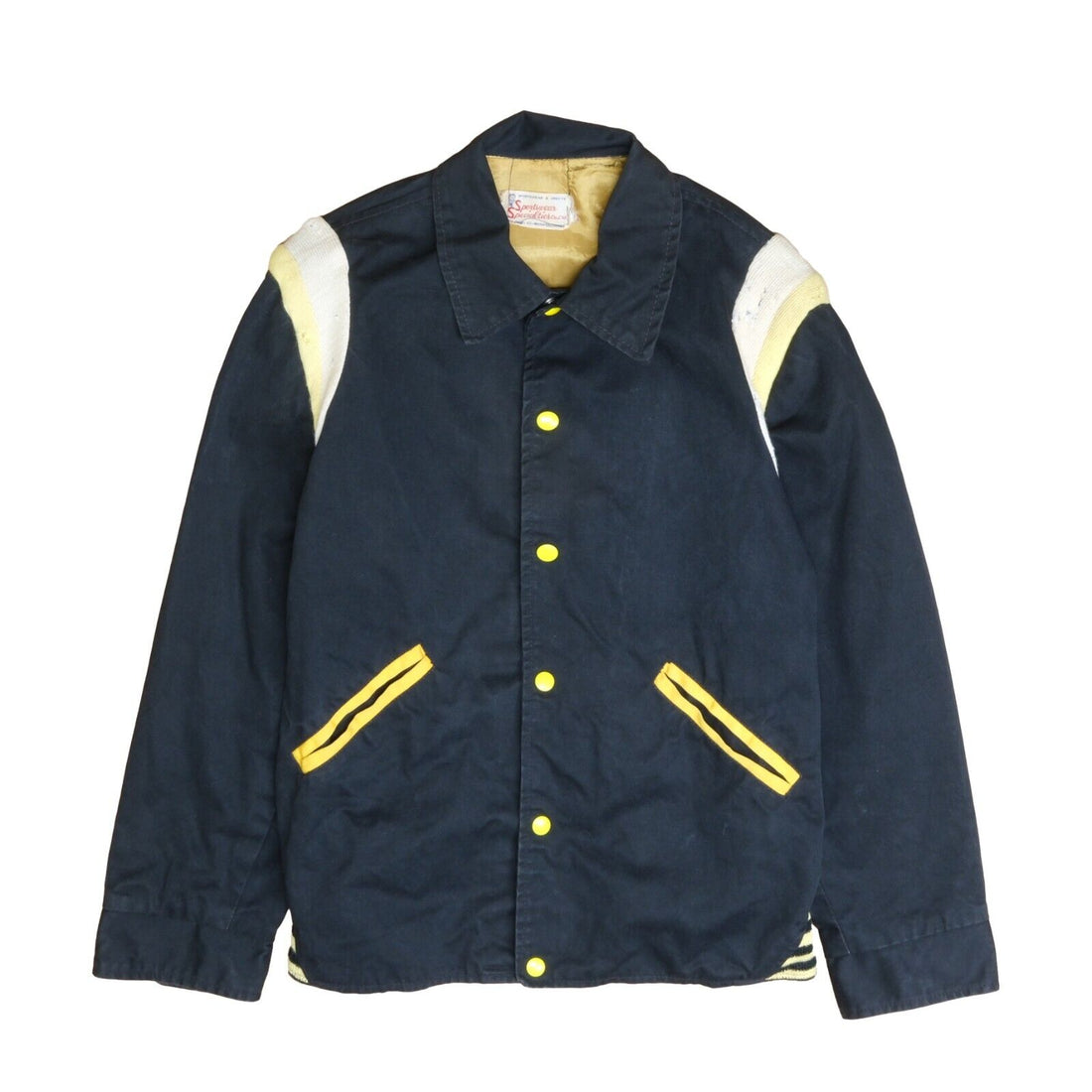 Vintage Sports Specialties Light Jacket Size Medium Black