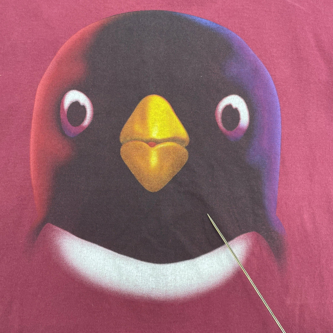 Vintage Budweiser Bud Ice Penguin Dooby Doo T-Shirt Large Beer Promo 1997 90s