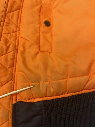 Alpha Industries Flight Bomber Jacket Size XS Black