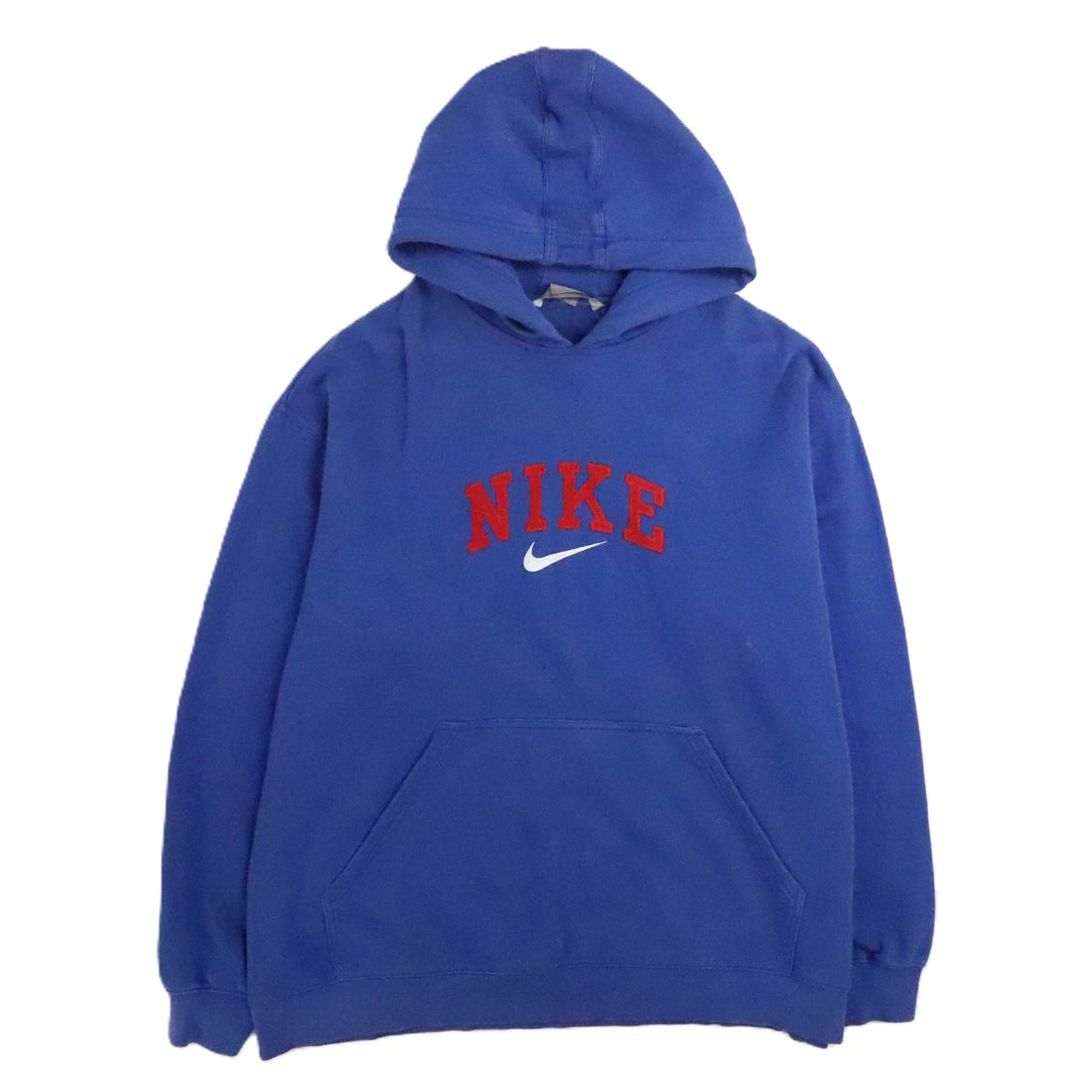 Vintage Nike Sweatshirt Hoodie Size 2XL Blue