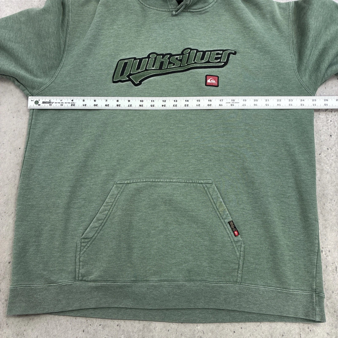Vintage Quiksilver Sweatshirt Hoodie Size Large Y2K
