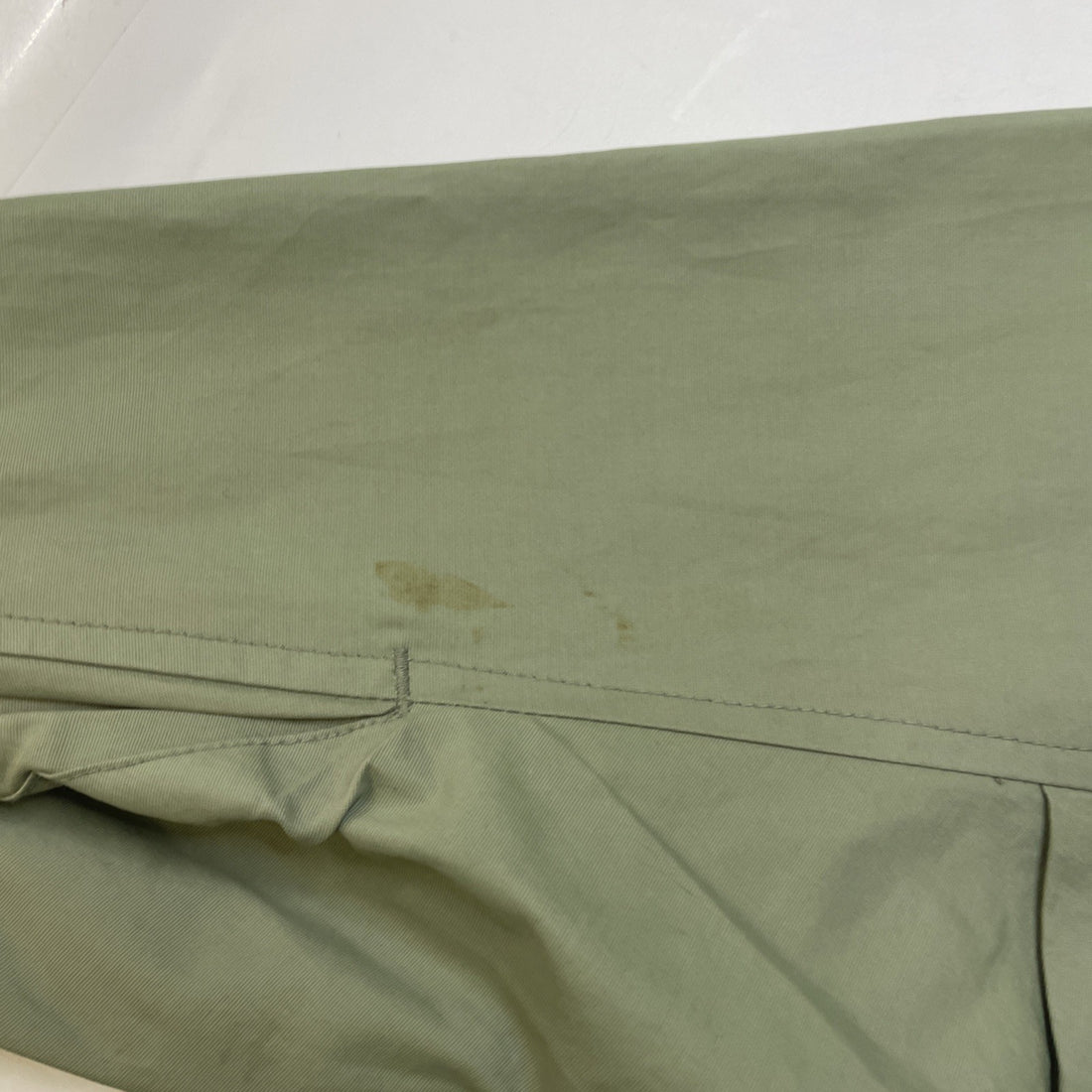 Vintage Woolrich Bomber Jacket Size Large Green Fleece Lined