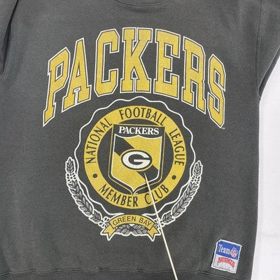 Vintage Green Bay Packers Nutmeg Crewneck Sweatshirt Size Medium NFL