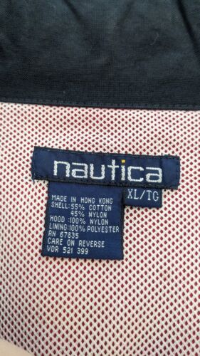 Vintage Nautica Light Sailing Jacket Size XL Red