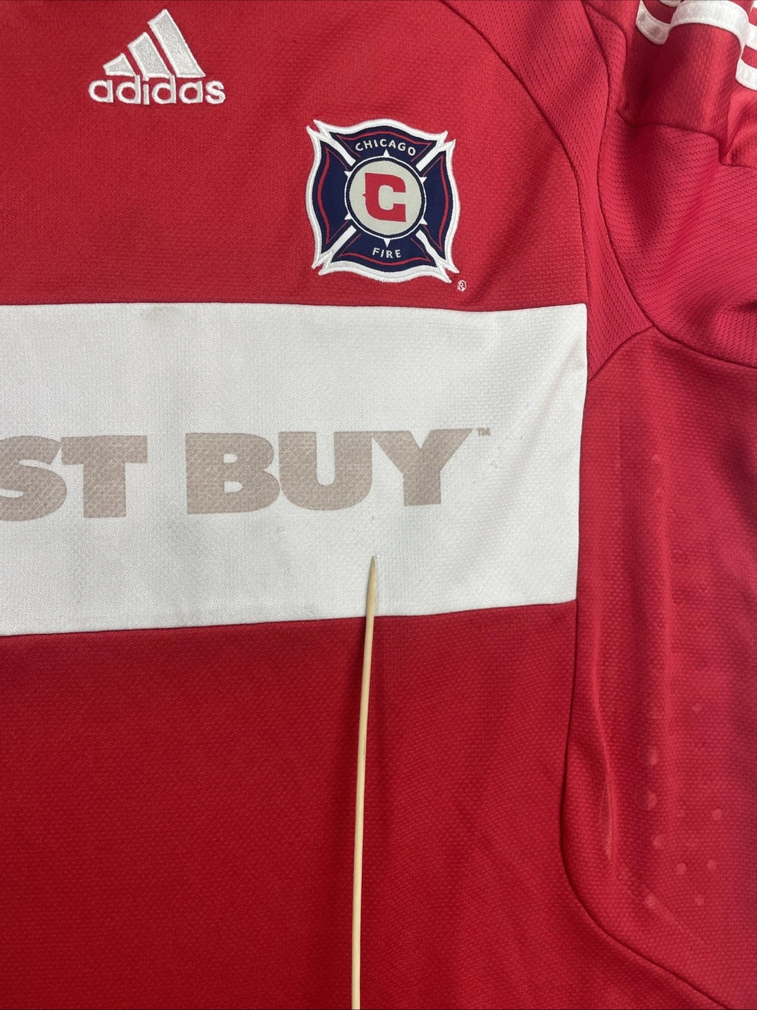 Chicago Fire Adidas Soccer Football Jersey Size Large 2008 MLS