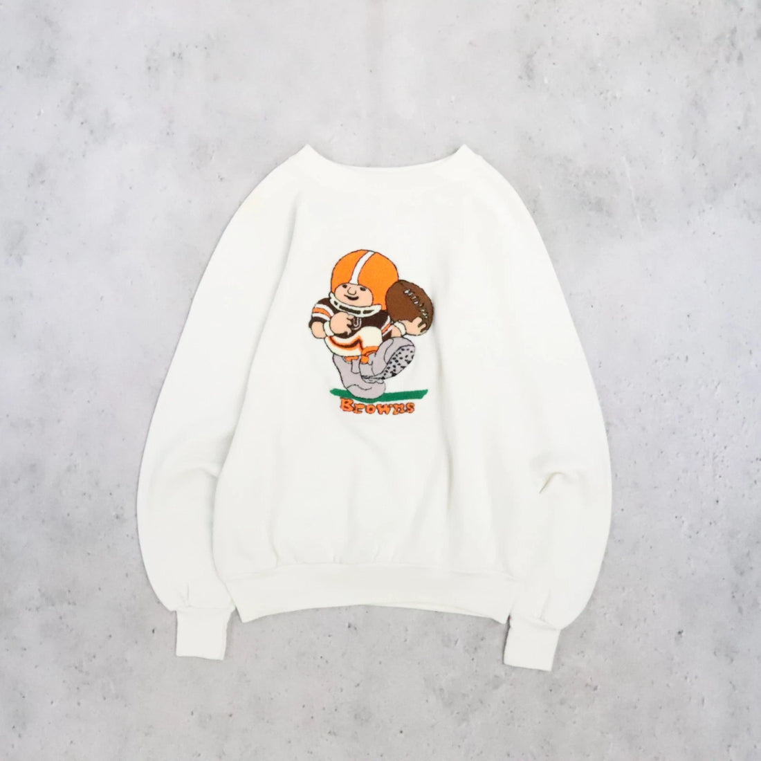 Vintage Cleveland Browns Sweatshirt Crewneck Size Medium NFL