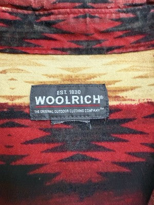 Woolrich Aztec Western Button Up Shirt Size XL