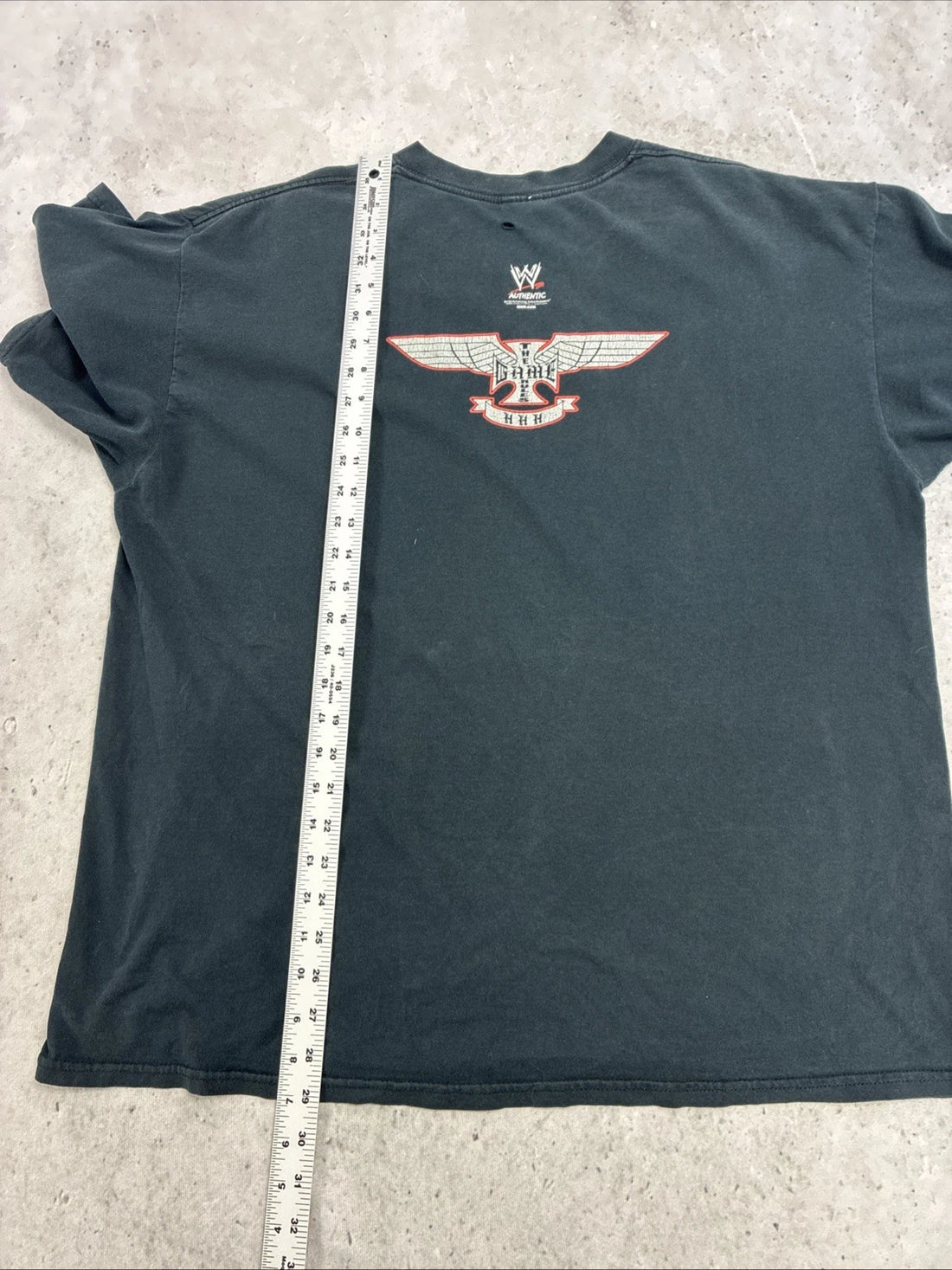 Vintage Triple H Wrestling T-Shirt Size XL 2004 WWE