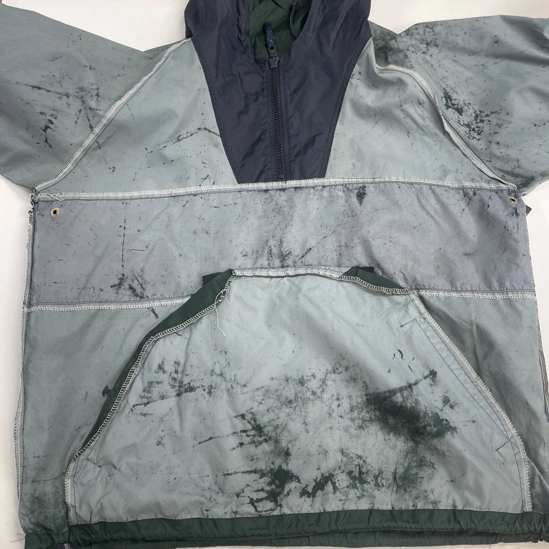 Vintage Gap Anorak Pullover Windbreaker Light Jacket Size XL Green