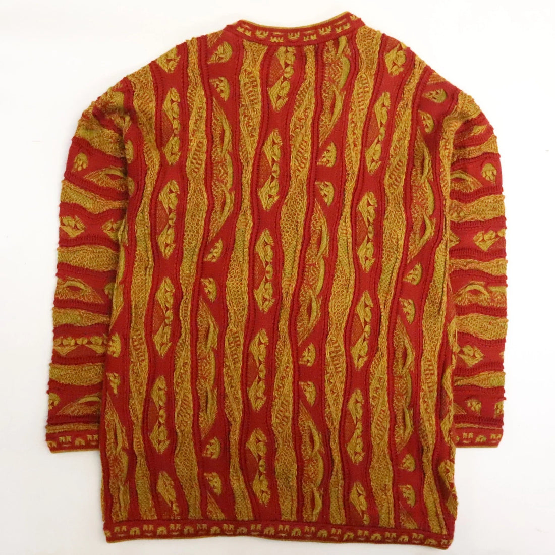Vintage Coogi Australia 3D Knit Crewneck Sweater Size 3XL Down Under Blue