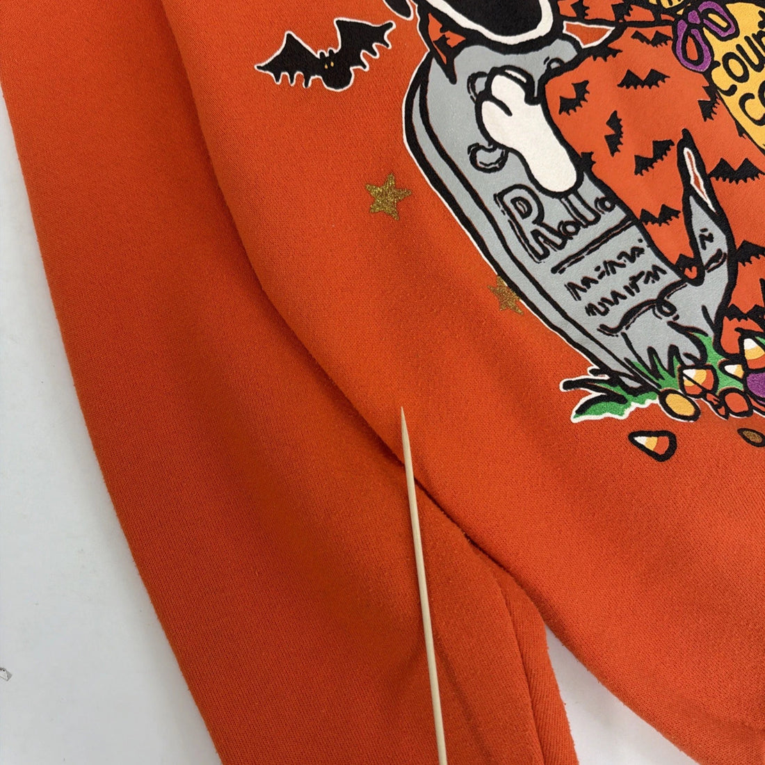 Vintage Halloween Joe Cool Peanuts Crewneck Sweatshirt Size Large 90s