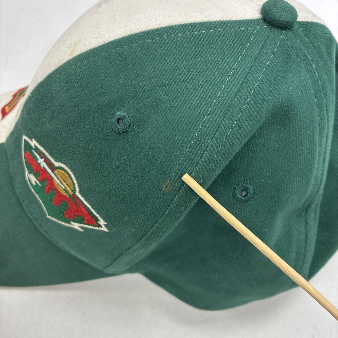 Minnesota Wild Big Logo Drew Pearson Adjustable Hat Cap OSFA NHL