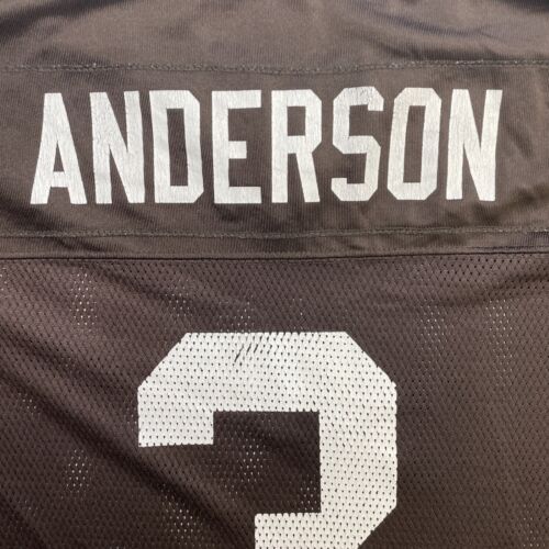 Vintage Cleveland Browns Derek Anderson Reebok Jersey Size 2XL NFL