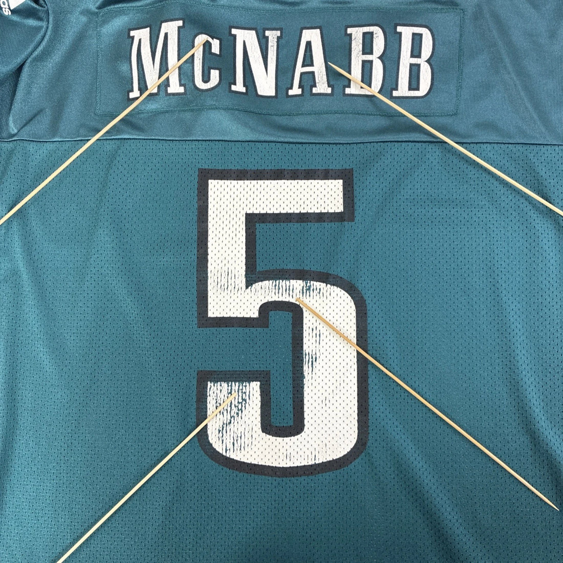 Vintage Philadelphia Eagles Donovan McNabb Adidas Jersey Size XL NFL