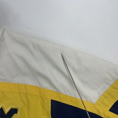 Vintage West Virginia Mountaineers Nutmeg Puffer Jacket Size XL NCAA
