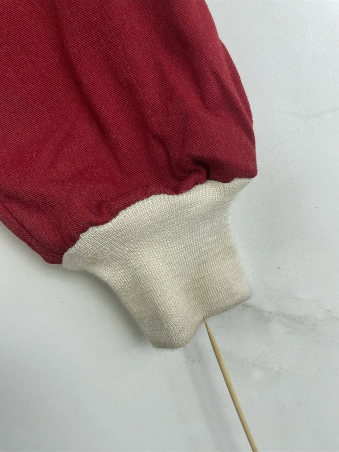 Vintage RJS Racing Equipment Jacket Size Large Red