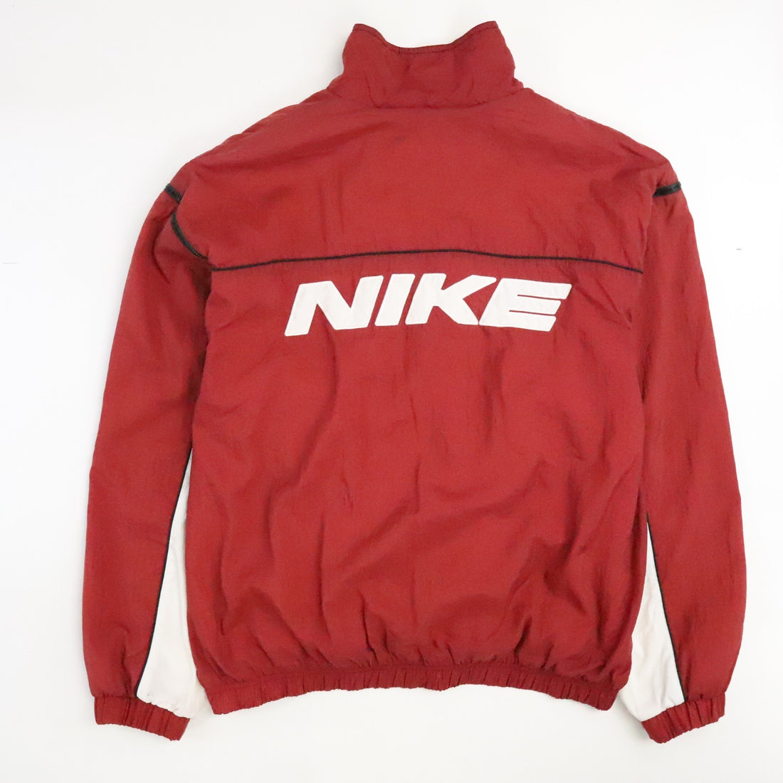 Vintage Nike Windbreaker Light Jacket Size Large Red 90s