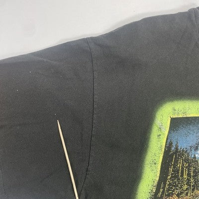 Vintage X-Files T-Shirt Size XL TV Show Promo 1994 90s