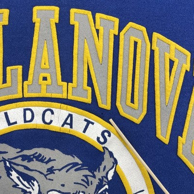 Vintage Villanova Wildcats Crewneck Sweatshirt Size Large 90s NCAA