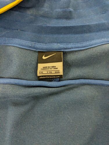 FC Barcelona Nike Track Jacket Size 2XL Blue MLS