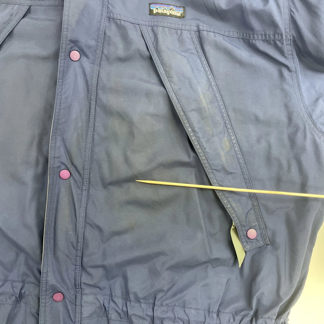 Vintage Patagonia Parka Coat Jacket Size Large Blue Insulated