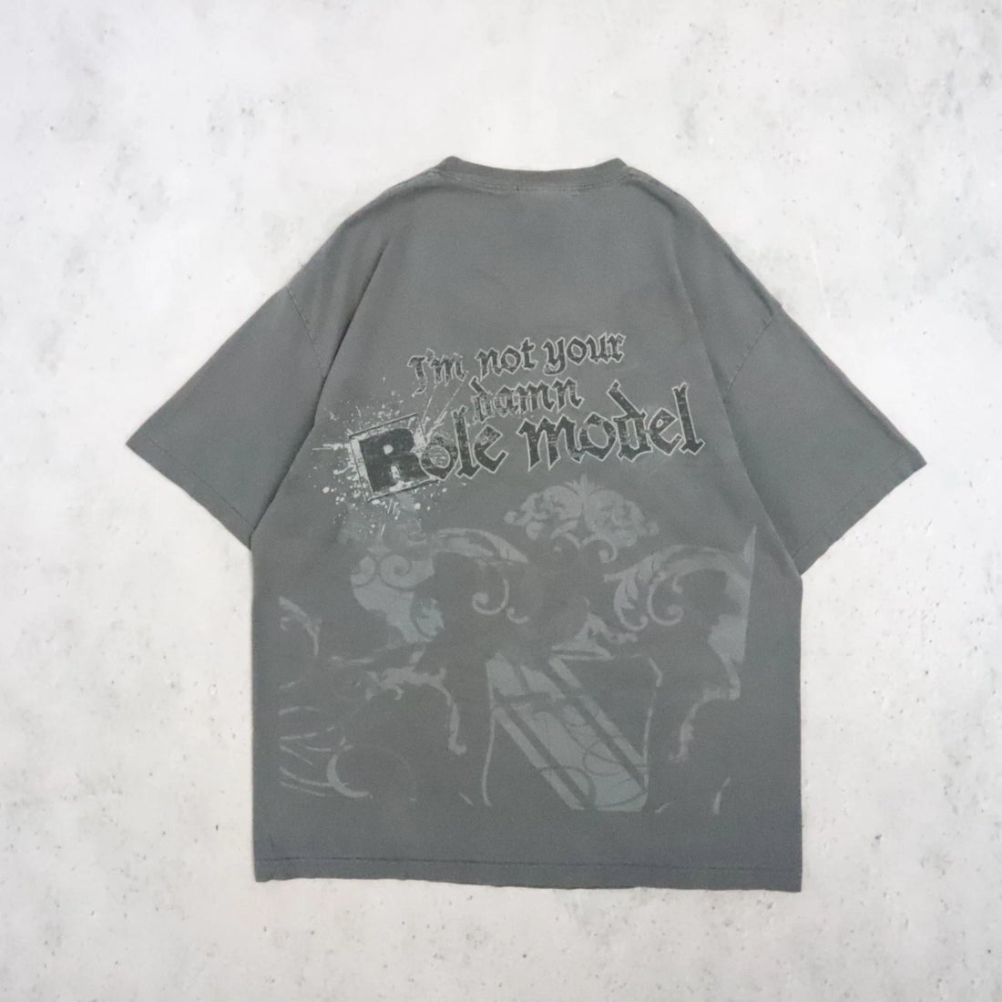 Vintage Edge Crude Lewd Tattooed Wrestling T-Shirt Size XL WWE