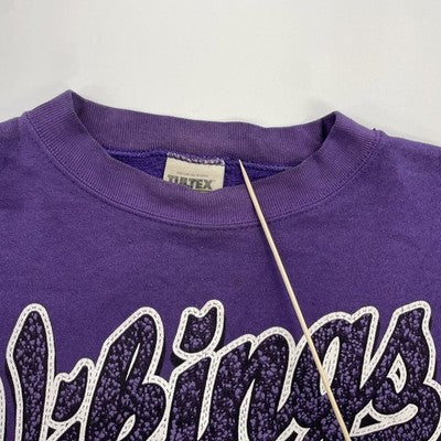 Vintage Minnesota Vikings Sweatshirt Crewneck Size XL 90s NFL