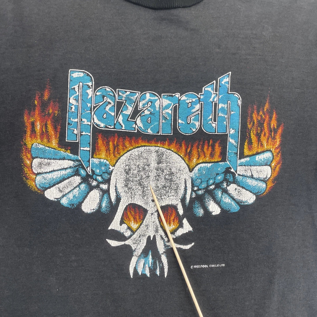 Vintage Nazareth 2XS Tour 1982 T-Shirt Size Large 80s