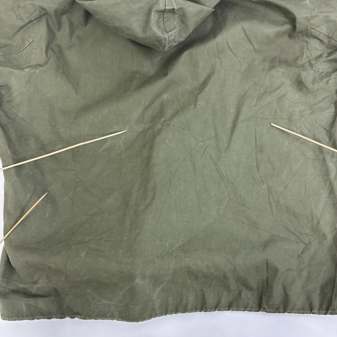 Vintage WW2 WWII USN Deck Smock Parka Jacket Size Large 40s