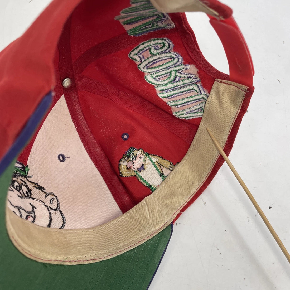 Vintage Magilla Gorilla Blockhead Snapback Hat Cap OSFA 90s