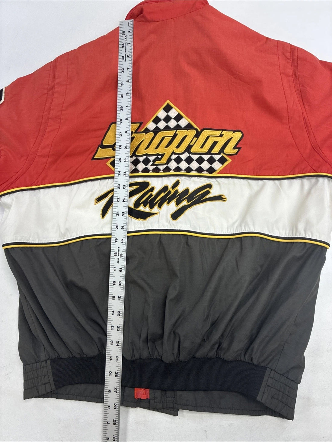 Vintage Snap-On Molson Indy Racing Jacket Size XL Patches