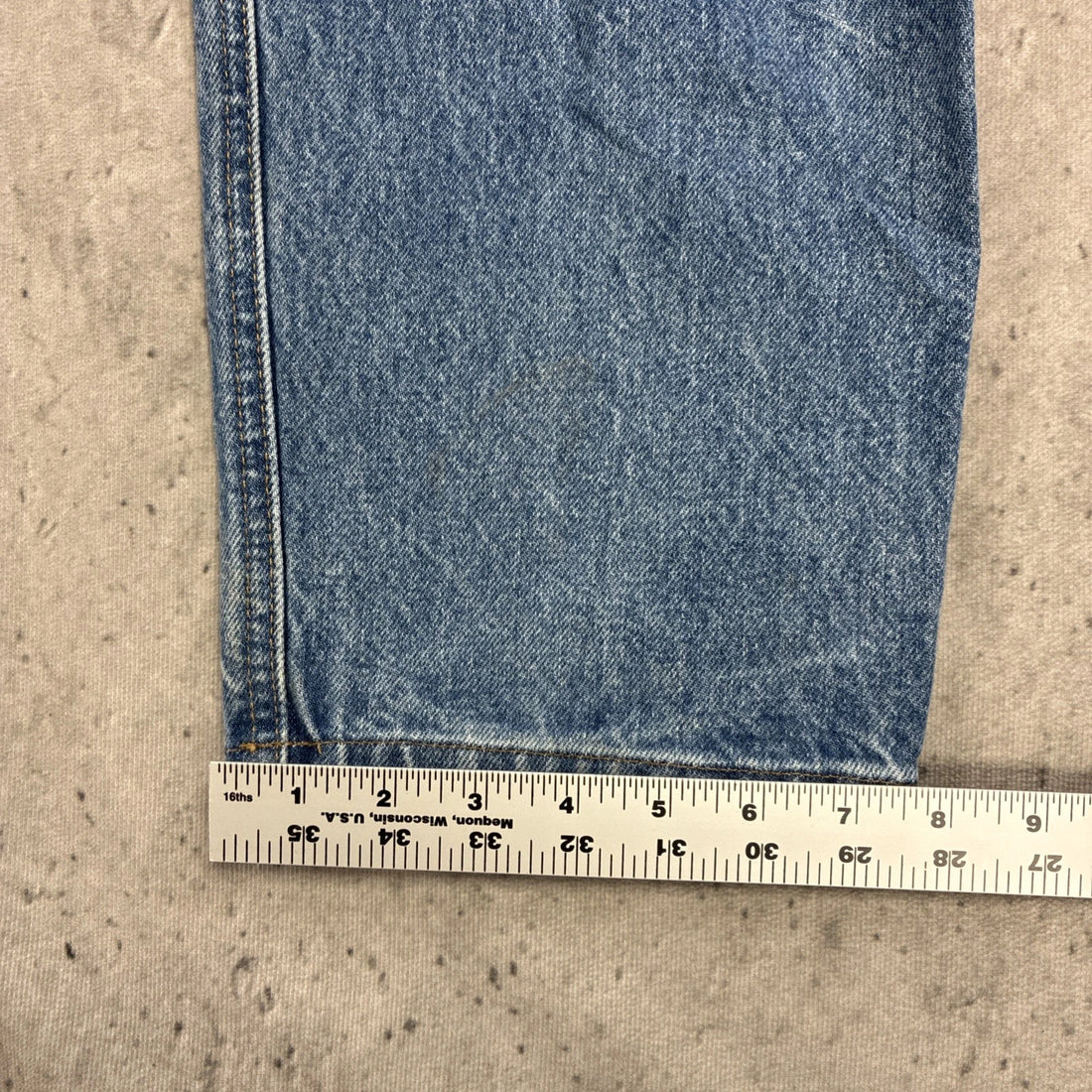 Vintage Carhartt Denim Jeans Pants Size 38 X 34