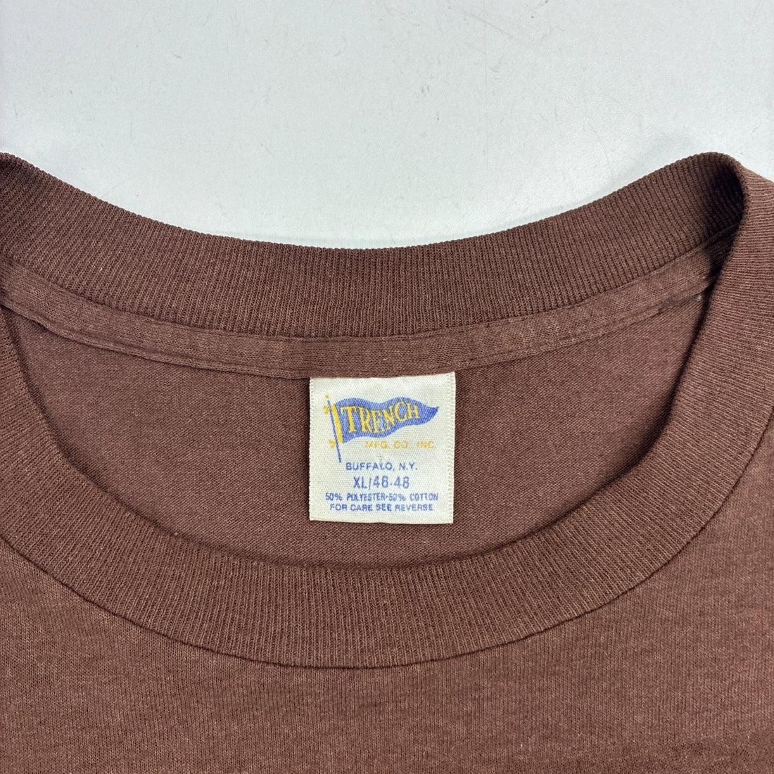 Vintage Cleveland Browns T-Shirt Size XL Brown MLB