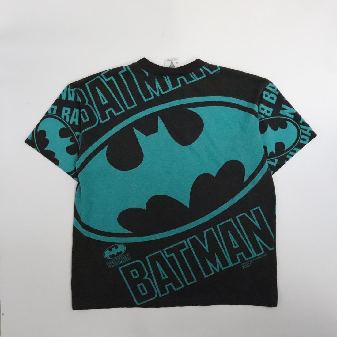 Vintage Batman DC Comics T-Shirt Size XL All Over Print 1992 90s