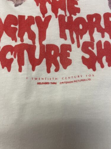 Vintage The Rocky Horror Picture Show T-Shirt Size XL 90s Single Stitch  Movie