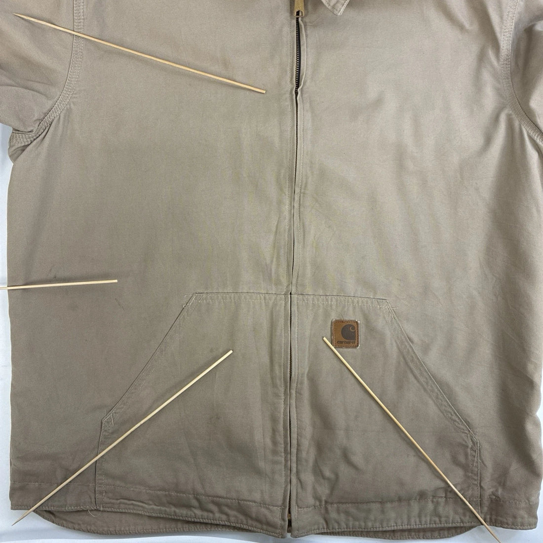 Carhartt Work Jacket Size Large J210 GKH